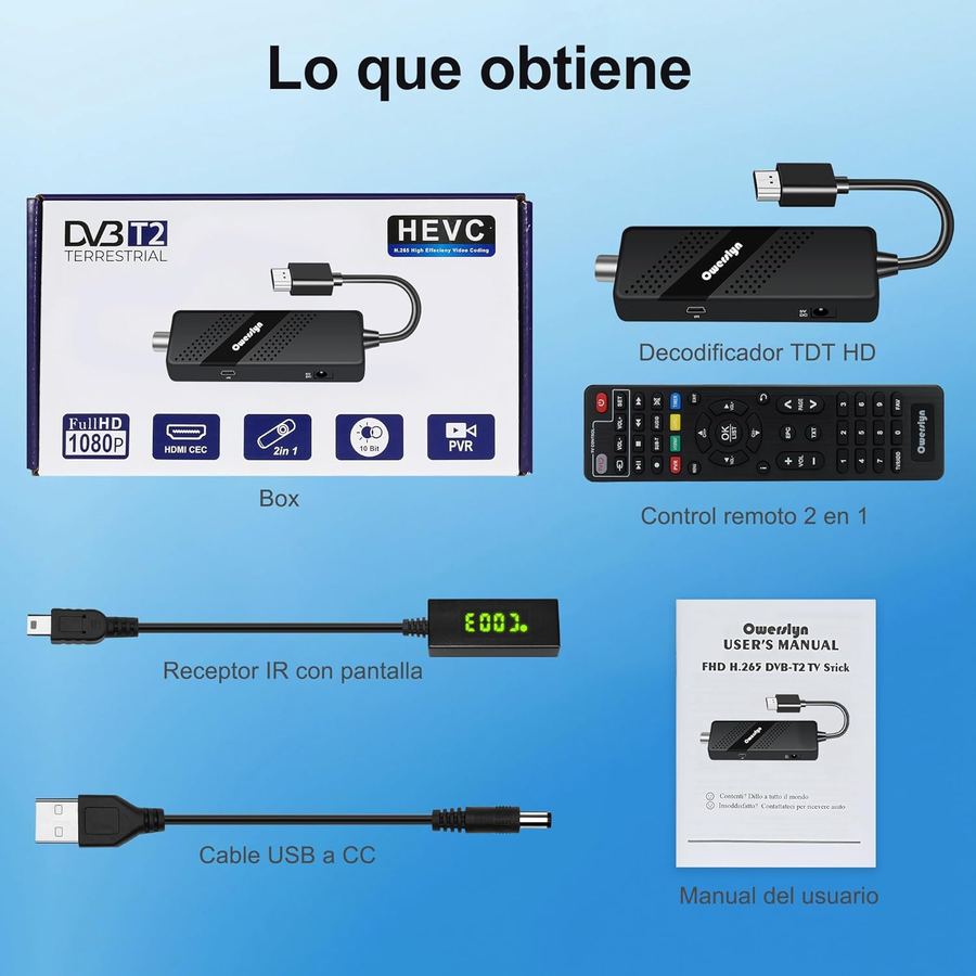 OWERSLYN Decoder 2026 — vista del producto y el mando