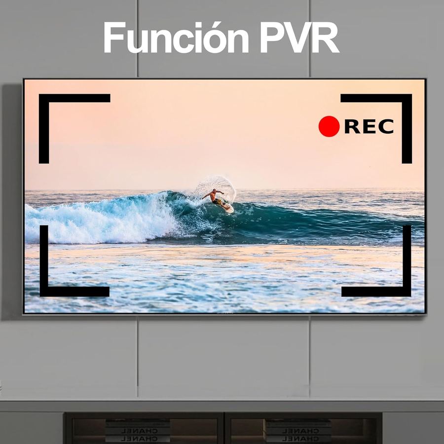 OWERSLYN Decoder 2026 — instalación oculta tras el televisor