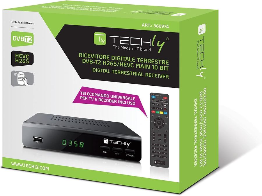 Techly 360974 — caja del producto